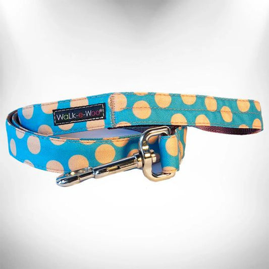 Polka Dot Dog - Tan Dots Leads